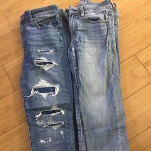 2 American Eagle Jeans